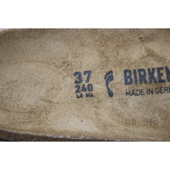 Birkenstock Womens Madrid Slides Sandals Size 10 EU Rose Gold Leather New - Picture 9 of 10